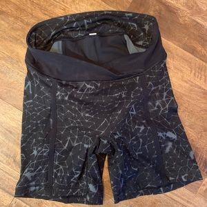 Lululemon cycling shorts size 6.